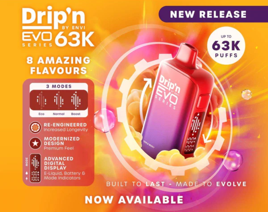 Drip’n EVO 63K Disposable Vape